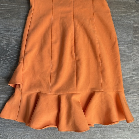 LIKELY Reyn Halter-neck Mini Flounce Dress 4 - Picture 12 of 13